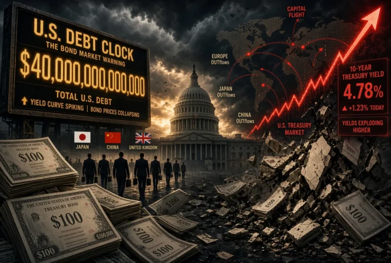 Global Investors Retreat as US Debt Surpasses $40 Trillion Milestone