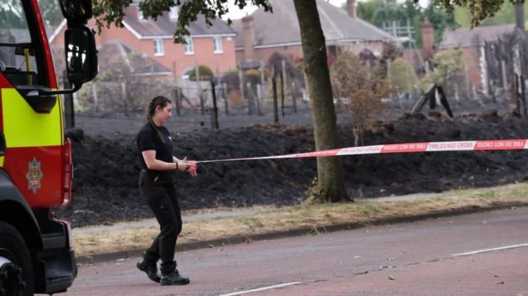 UK Fire Services Stretched to Limit as Residents Await News on Damaged Homes