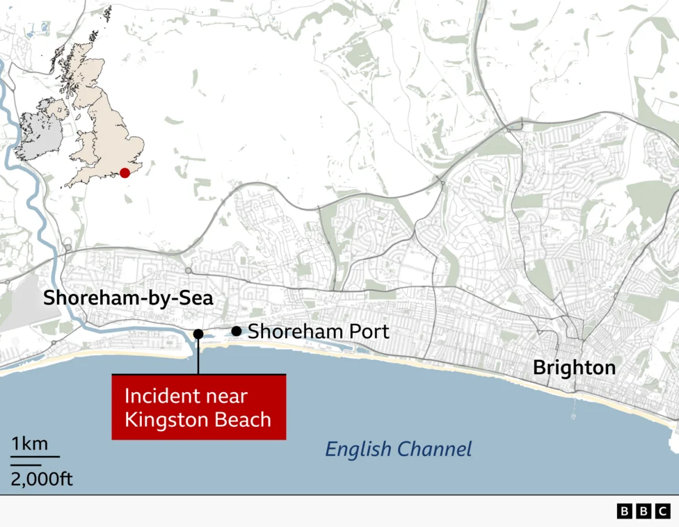Three Family Members Die After Getting Into Difficulty in Sea Near Shoreham Port