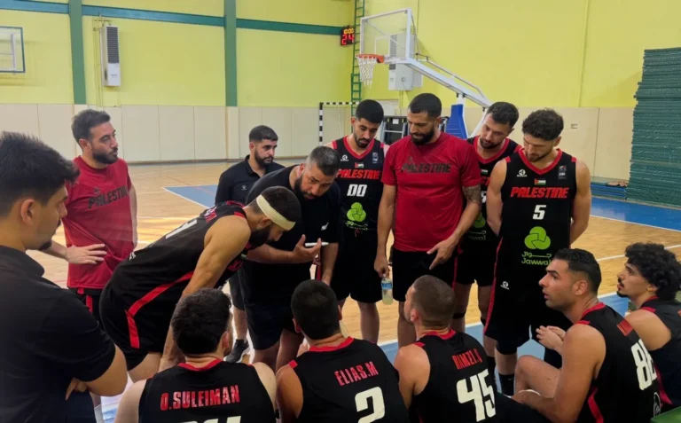 Palestinian Basketball Team Overcomes Conflict and Travel Barriers to Prepare for FIBA Asia Cup
