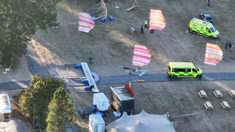 Six Injured After Large Sign Collapses at Big Church Festival in West Sussex