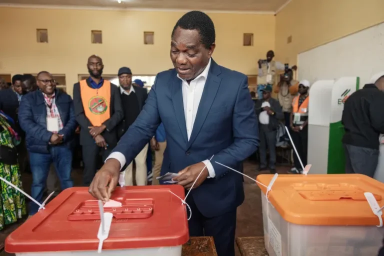 Zambian President Hakainde Hichilema Secures Second Term Amid Election Fraud Allegations