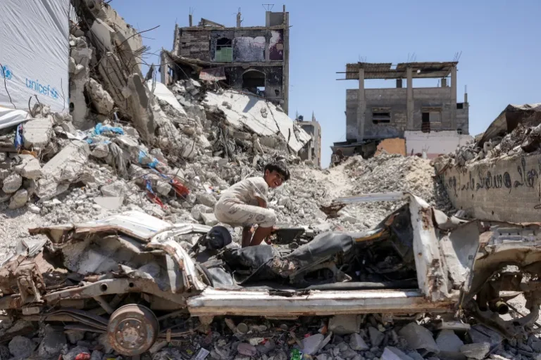 Israeli Strikes Kill Seven in Gaza as Aid Warehouse Destroyed Amid Ongoing Conflict