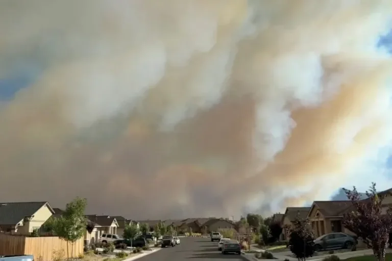 Human-Caused Hawk Fire Forces Mass Evacuations Across Reno and Washoe County