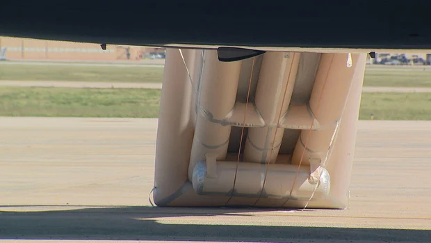 Emergency Slide Deployment Delays President Trump’s Departure for Texas Trip