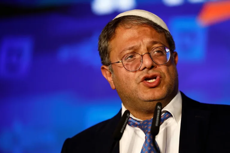 Israeli Minister Ben-Gvir Proposes Controversial Seven-Year Plan to Remove Palestinians from Gaza