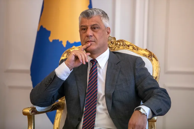 Former Kosovo President Hashim Thaci Sentenced to 25 Years