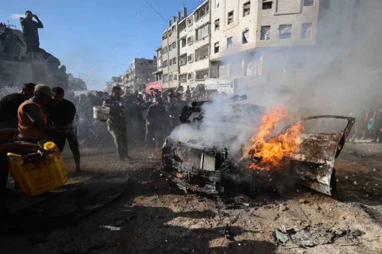 Four Palestinians fatal case in Israeli Strikes Across Gaza