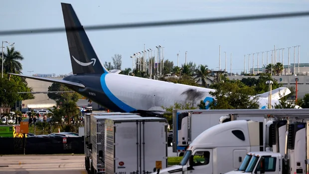 Federal Investigators Probe Deadly Amazon Cargo Plane Crash at Miami International Airport