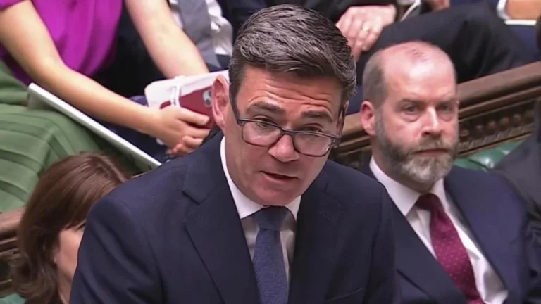 Andy Burnham Faces Political Reality Check During His First Prime Minister’s Questions