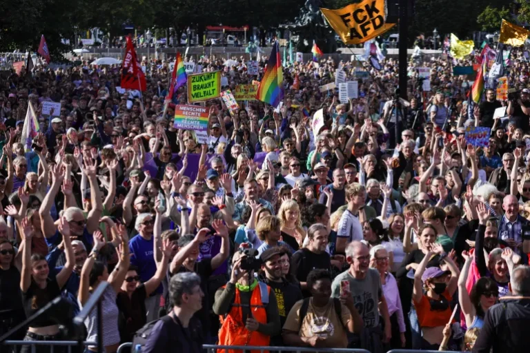 Thousands Across Germany Protest Far-Right AfD Following Saxony-Anhalt Election Surge