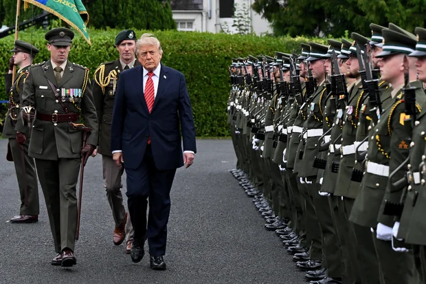Trump Backs Unified Ireland During Diplomatic Trip Intersected by Golf Tournament